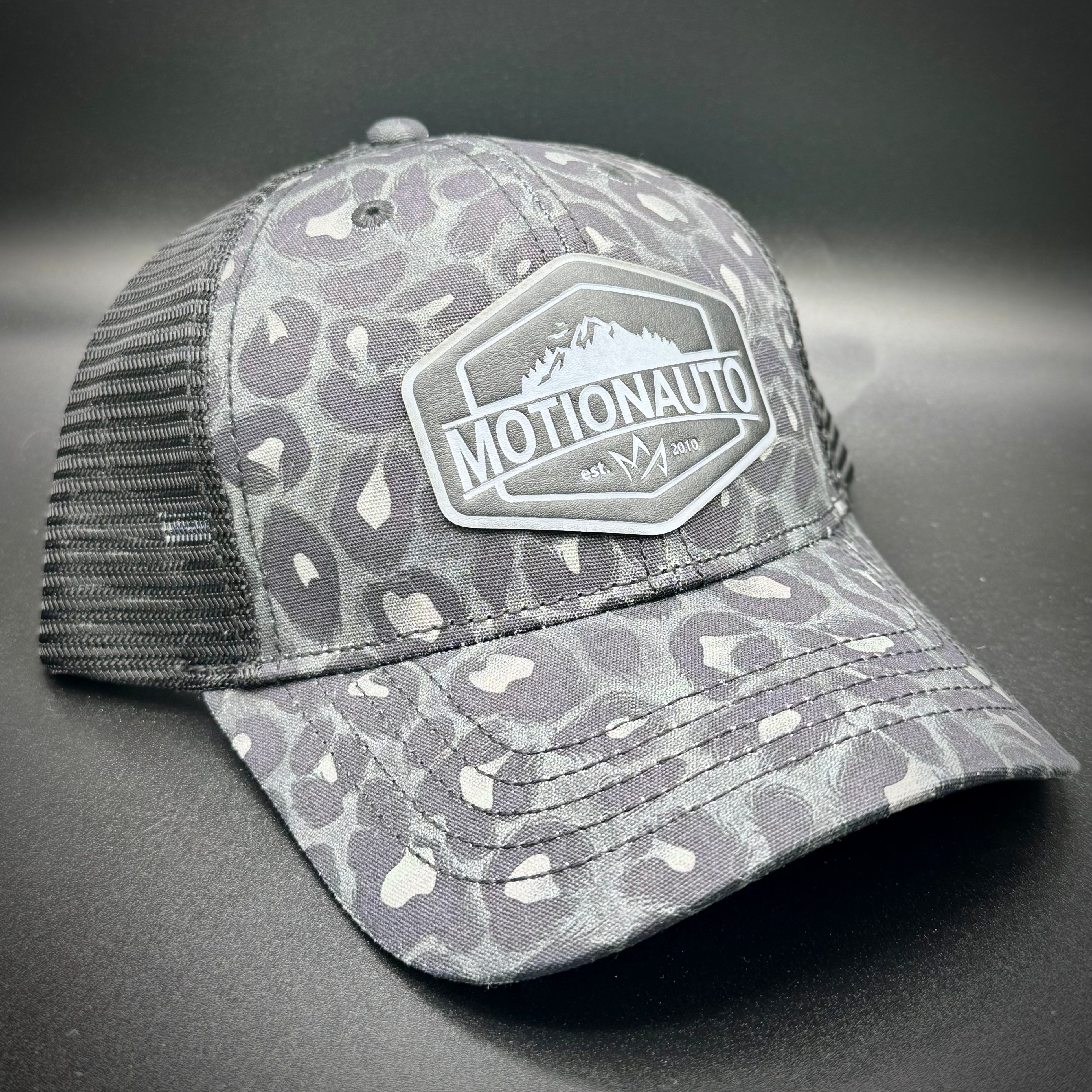 Muted Cheetah Ponytail Hat