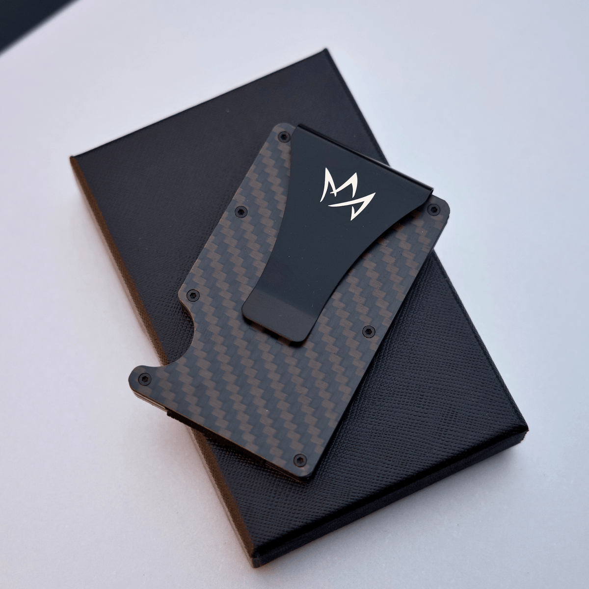 Carbon Card Holder, green