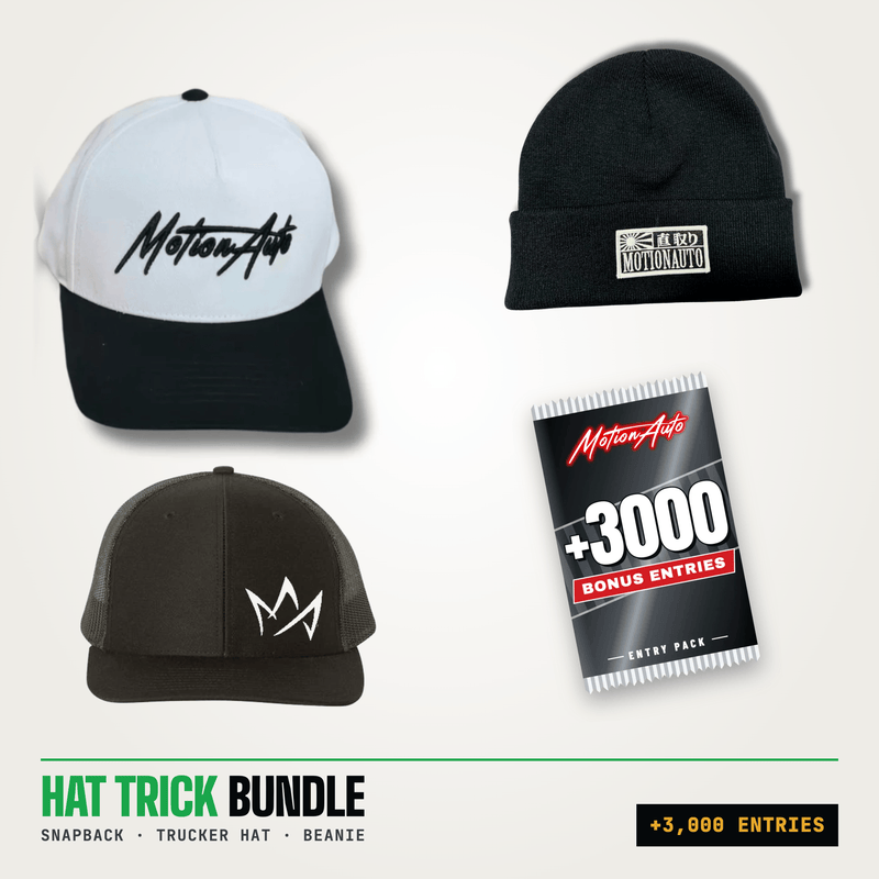 Hat Trick Bundle +3000 Bonus Entrys