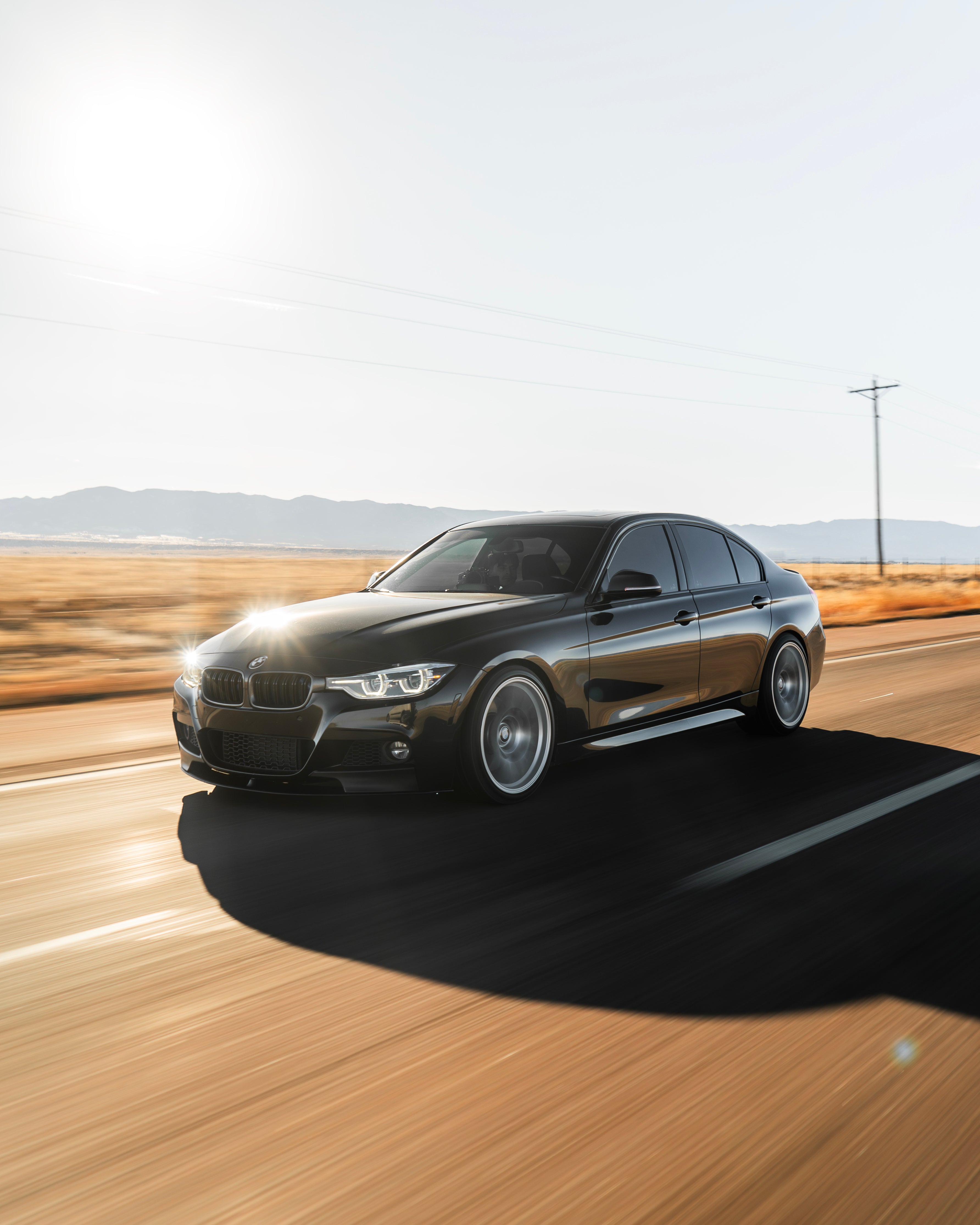 BMW 340i Roller Poster