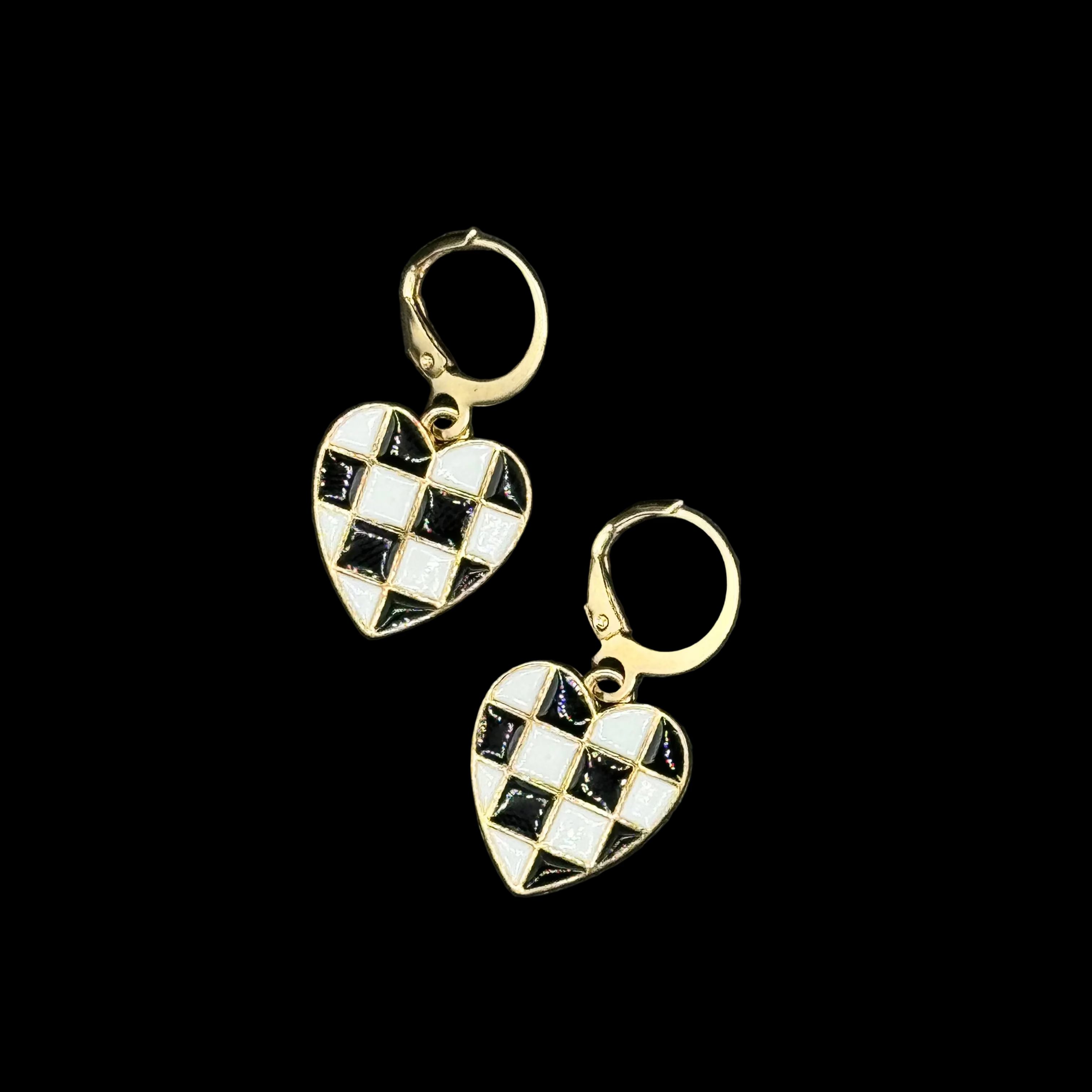 Racing Hearts Earrings