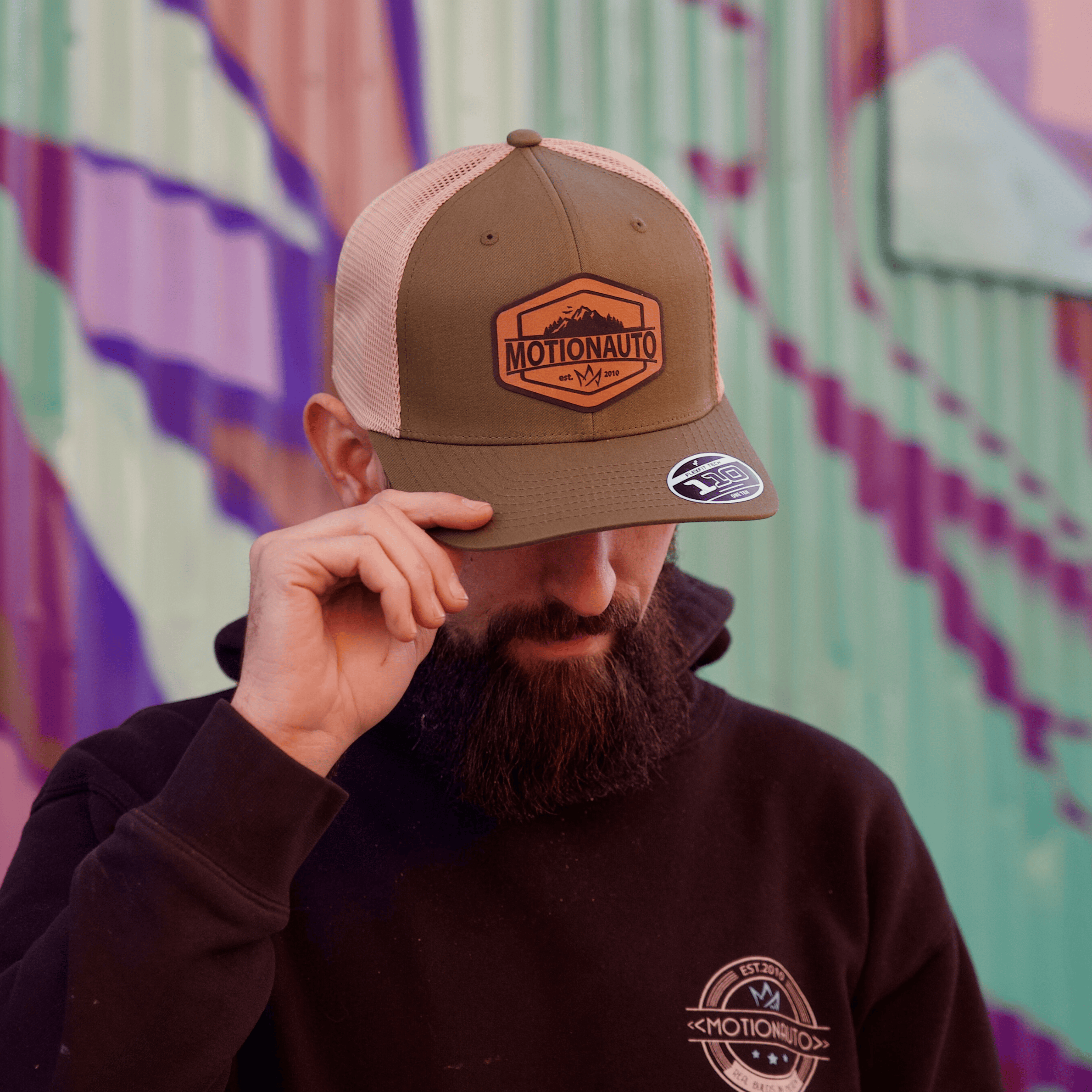 Leather Patch Hat