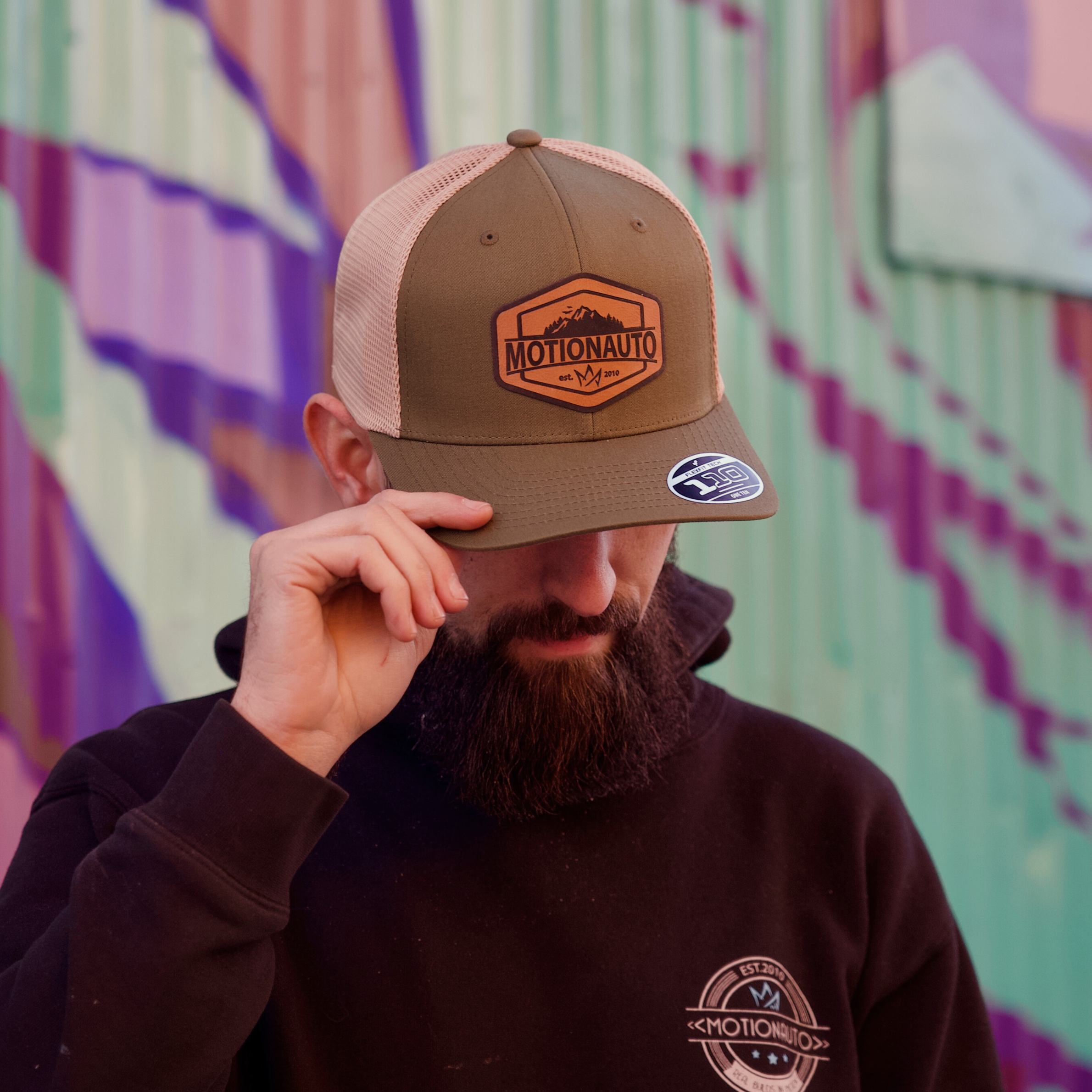 Leather Patch Hat