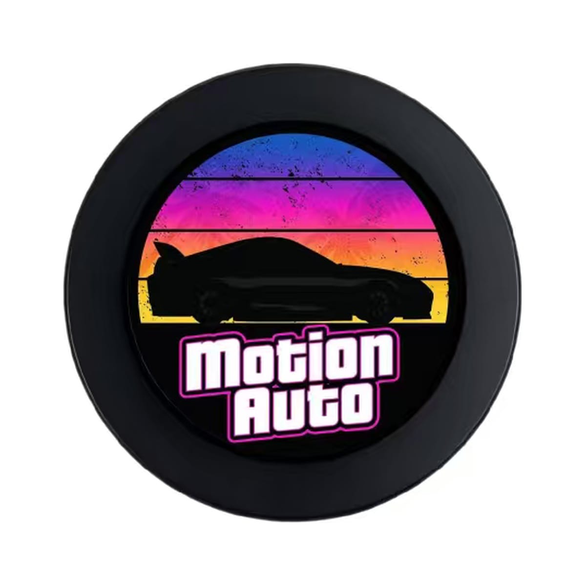 MotionAuto magnetic phone grip, top view