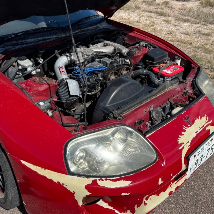 Supra engine bay