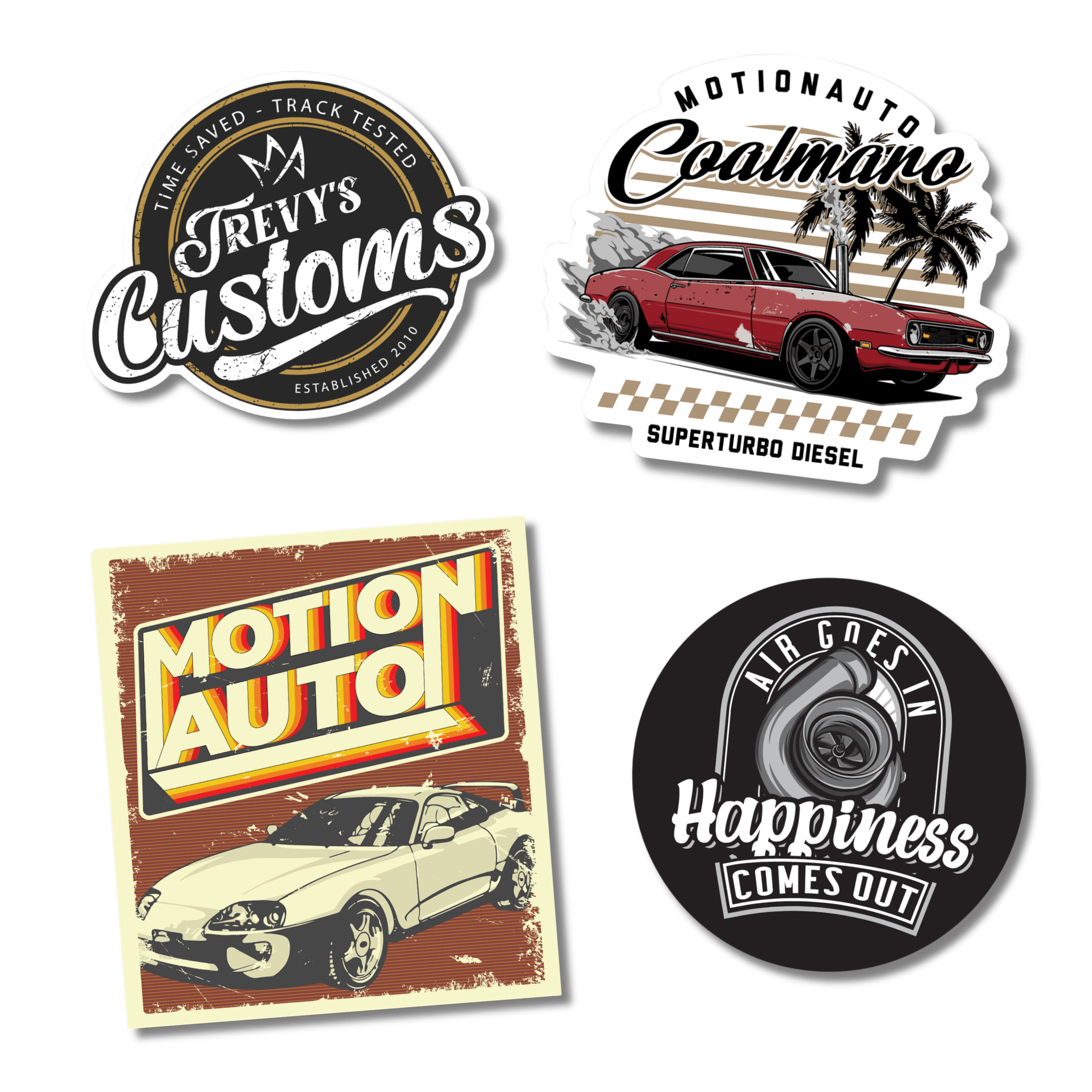 Garage Sticker Pack