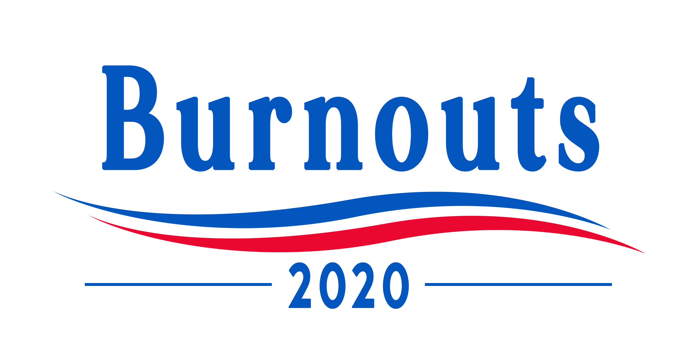 Burnouts Bumper Sticker