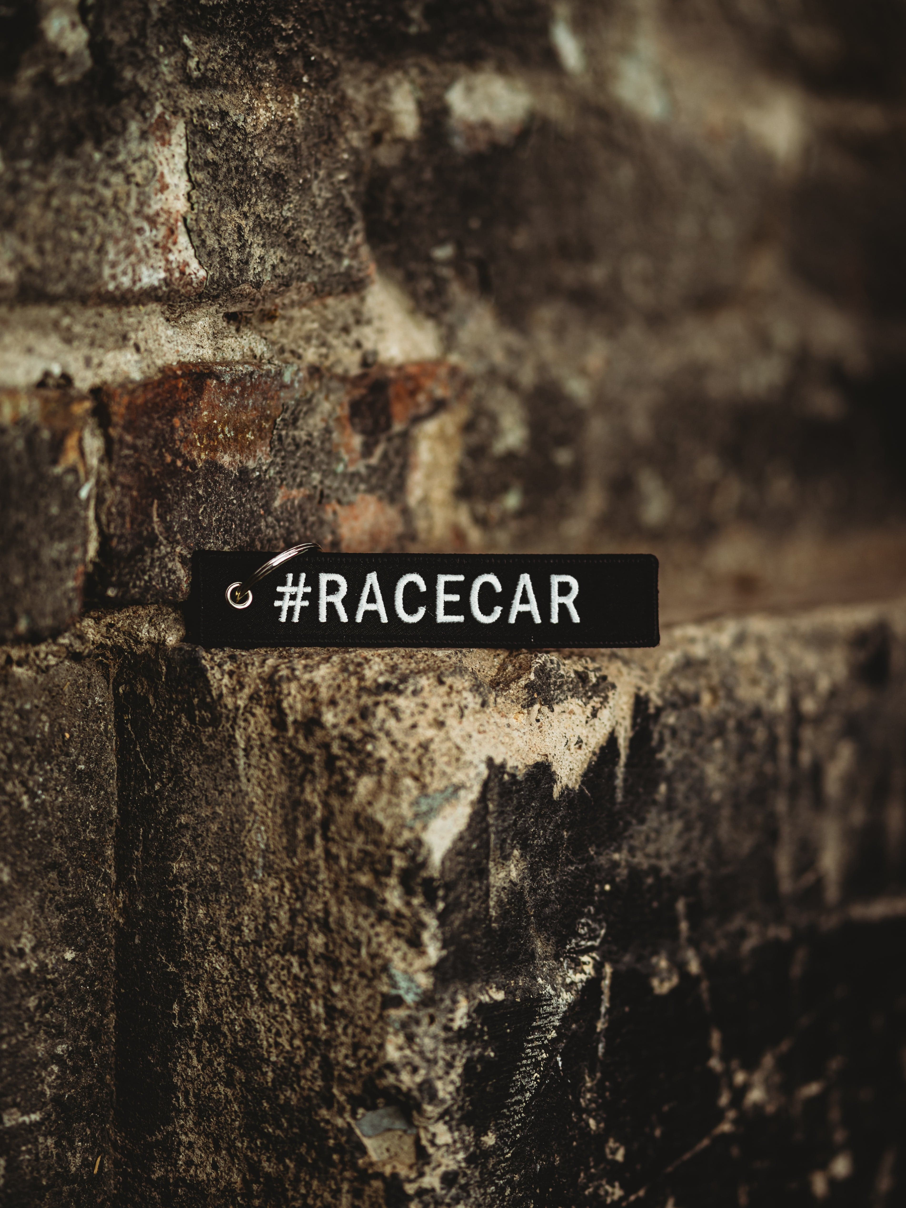 #Racecar Key Tag